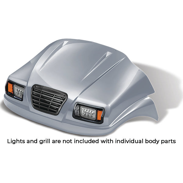 DoubleTake Phantom Front Cowl for Club Car Precedent (2004-Up) – Silver