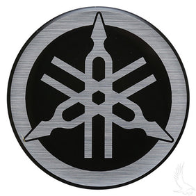 Emblem, Black/Silver, Yamaha Drive