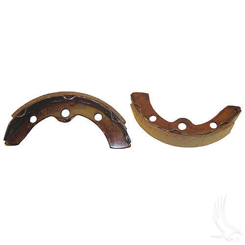 Brake Shoes, Long Rear, SET OF 2, E-Z-Go 87-96, Club Car DS/Precedent 95+, Yamaha G1/G2/G8/G9 82-93