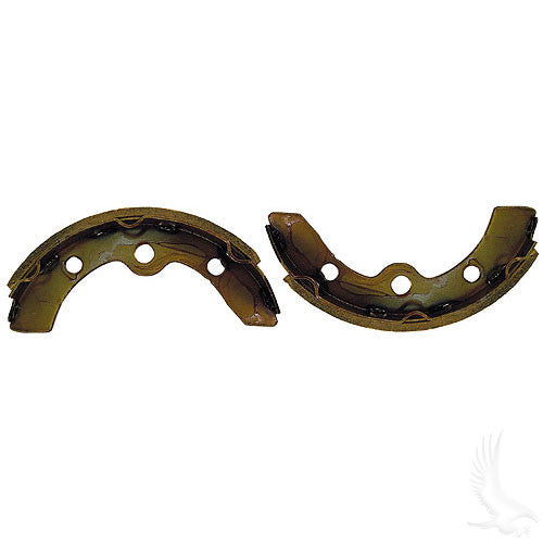 Brake Shoes, Short Front, SET OF 2, E-Z-Go 87-96, Club Car DS/Precedent 95+, Yam G1/G2/G8/G9 82-93