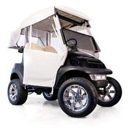 Club Car DS 2-Passenger RedDot® 3-Sided White Vinyl Enclosure (Years 2000-Up)