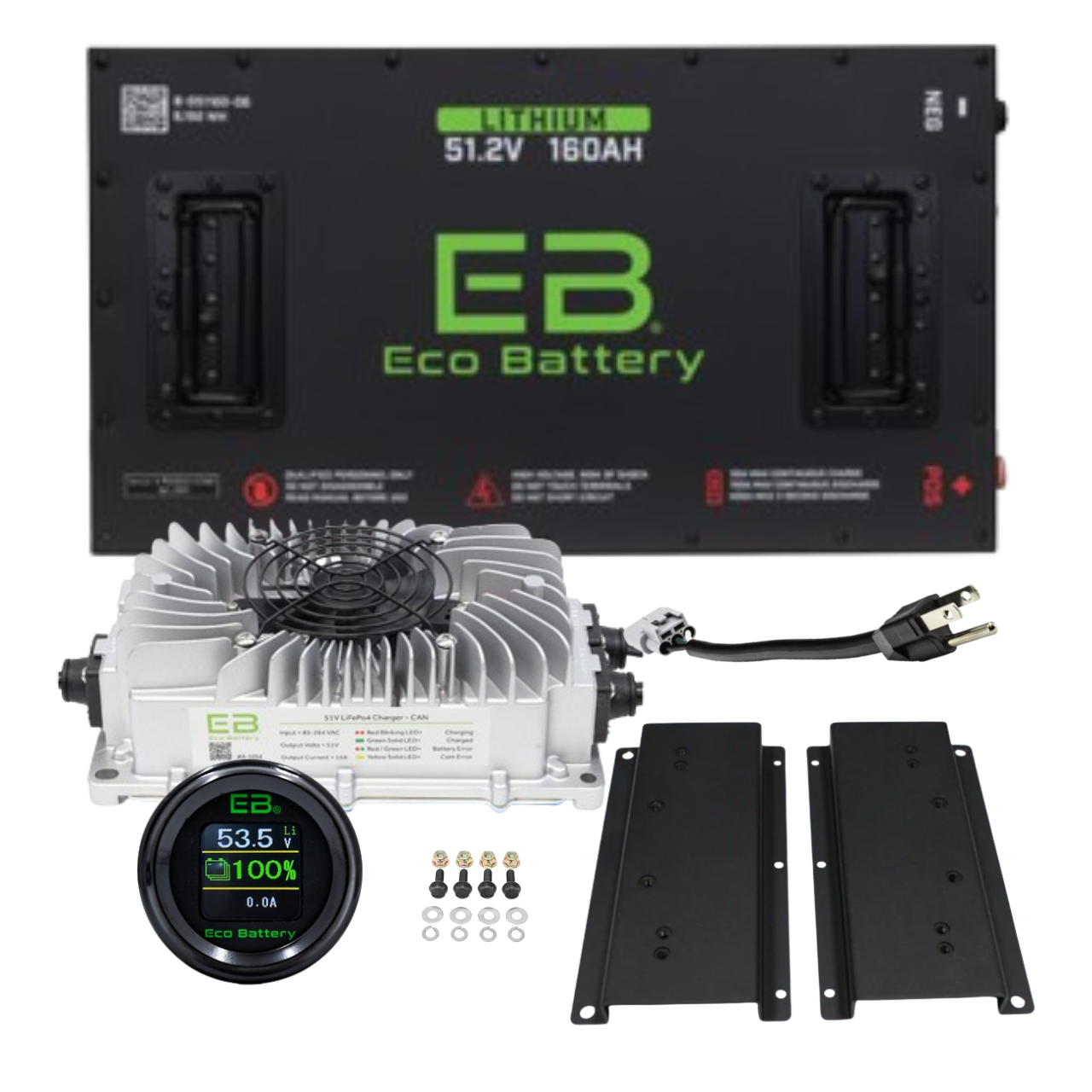 Eco Battery 48v 160ah Gen2 Lithium Bundle