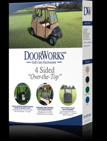 Doorworks 2 Passenger Enclosure Over the Top - 4 Sided - Universal