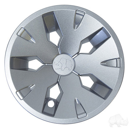 Wheel Cover, 8" Driver 2 Silver