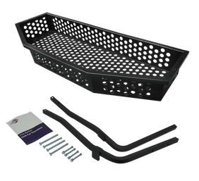 SGC Front Clay Basket (Cargo Basket) for Club Car Precedent Golf Cart with Mounting Brackets