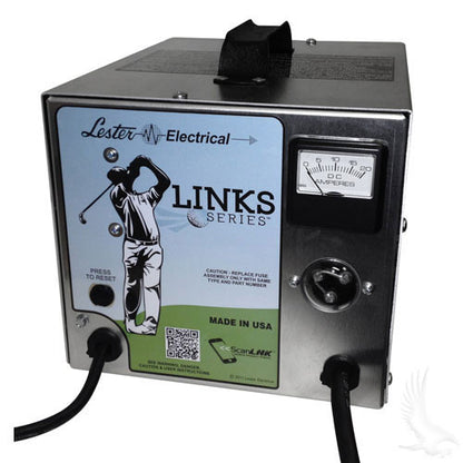 Battery Charger, Lester Link Series, 48V Club Car PowerDrive Plug