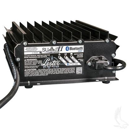 Battery Charger, Lester Summit Series II, 36-48V Auto Ranging Voltage 13-18A, CC Power Drive w/o OBC