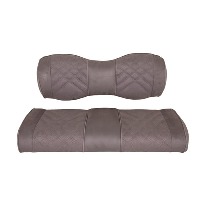 Premium RedDot® Pewter Suede MadJax® Genesis 250/300 Rear Seat Cushions