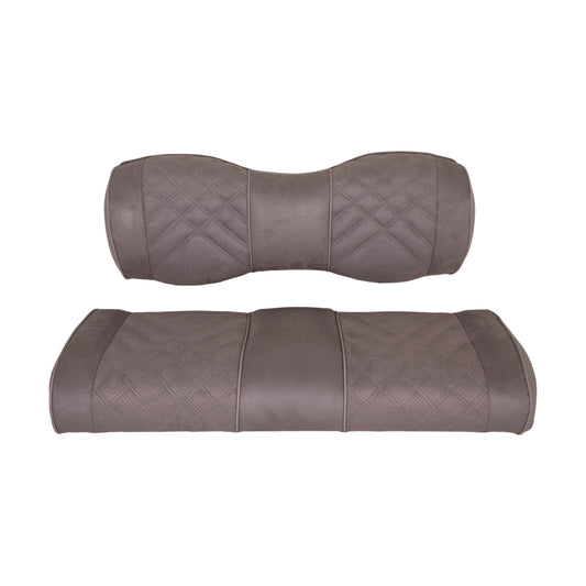 Premium RedDot® Pewter Suede MadJax® Genesis 250/300 Rear Seat Cushions