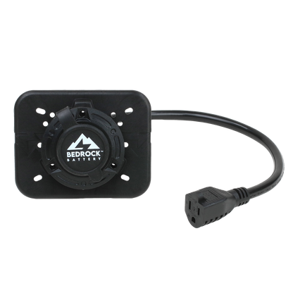 Bedrock AC charging port