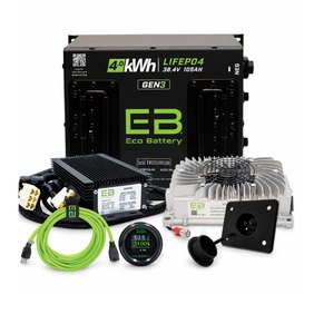 Eco Battery 36V 105Ah Lithium Bundle — Club Car DS, EZGO TXT & Yamaha G-Series