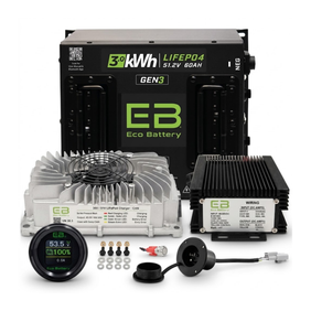 Eco Battery 48V 60Ah Lithium Bundle Kit