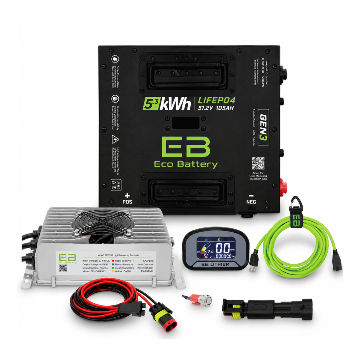 Icon Eco Battery Bundles – Choose Your Setup & Battery