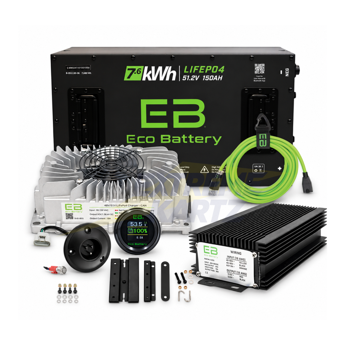 Eco Battery 48v 150ah Lithium Bundle