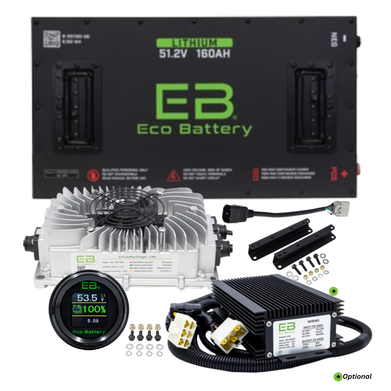 Eco Battery 48v 160ah Gen2 Lithium Bundle