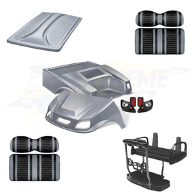 Club Car DS Spartan 5pc Upgrade Kit - Silver