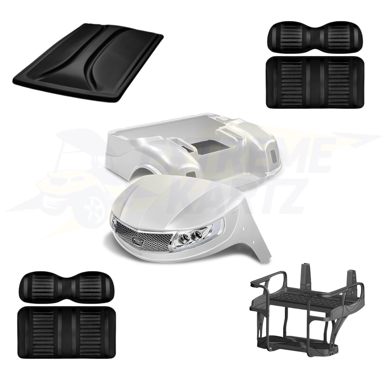 EZGO TXT Phoenix 5pc Upgrade Kit - Pearl White