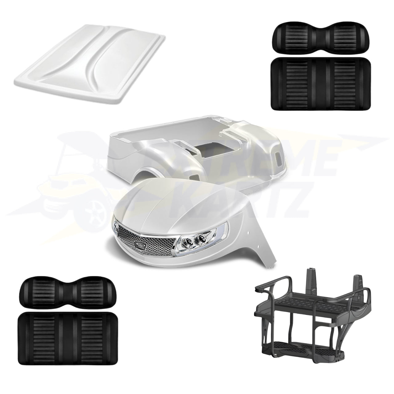 EZGO TXT Phoenix 5pc Upgrade Kit - Pearl White