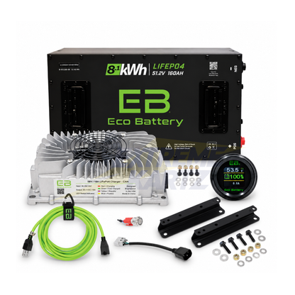 Eco Battery 48v 160ah Lithium Bundle Kit - Select your Cart