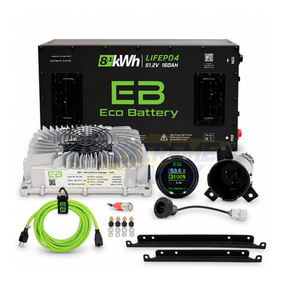 Eco Battery 48v 160ah Lithium Bundle Kit - Select your Cart