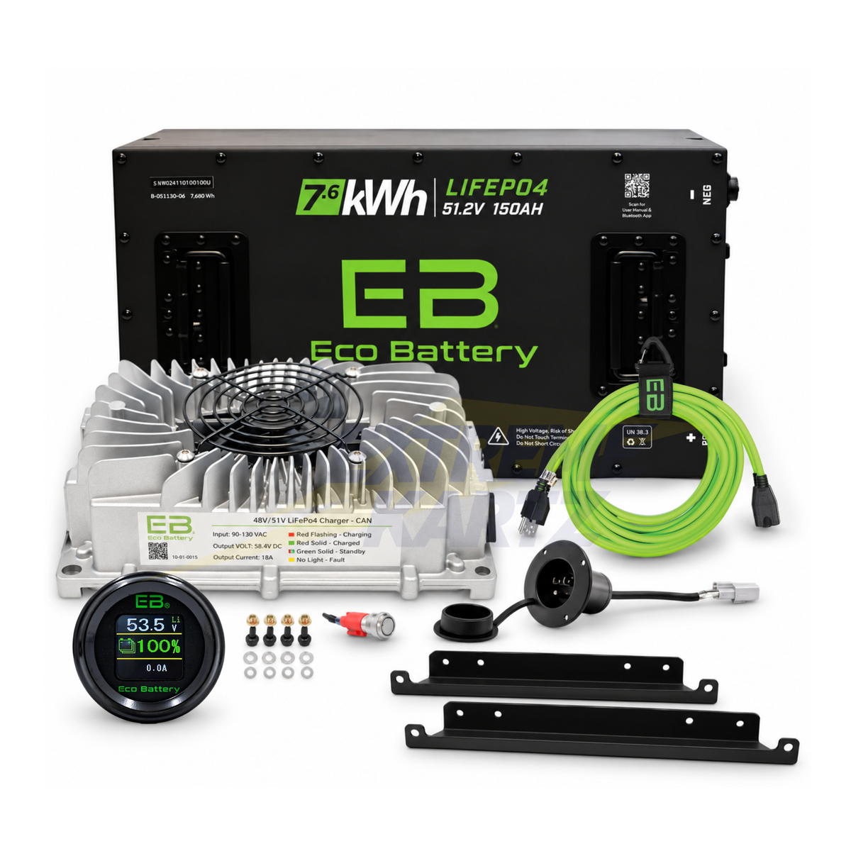 Eco Battery 48v 150ah Lithium Bundle
