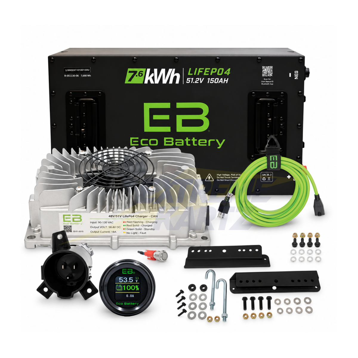 Eco Battery 48v 150ah Lithium Bundle