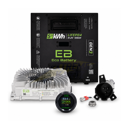 Eco Battery 48V 105Ah Thru-Hole Bundle - Select your Cart