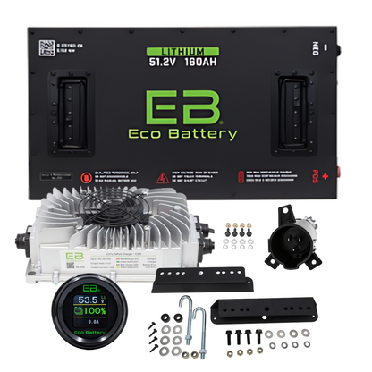 Eco Battery 48V 160AH Lithium Bundle Kit