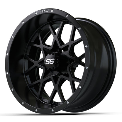 Vortex 2 Wheel, 14X7, Matte Black