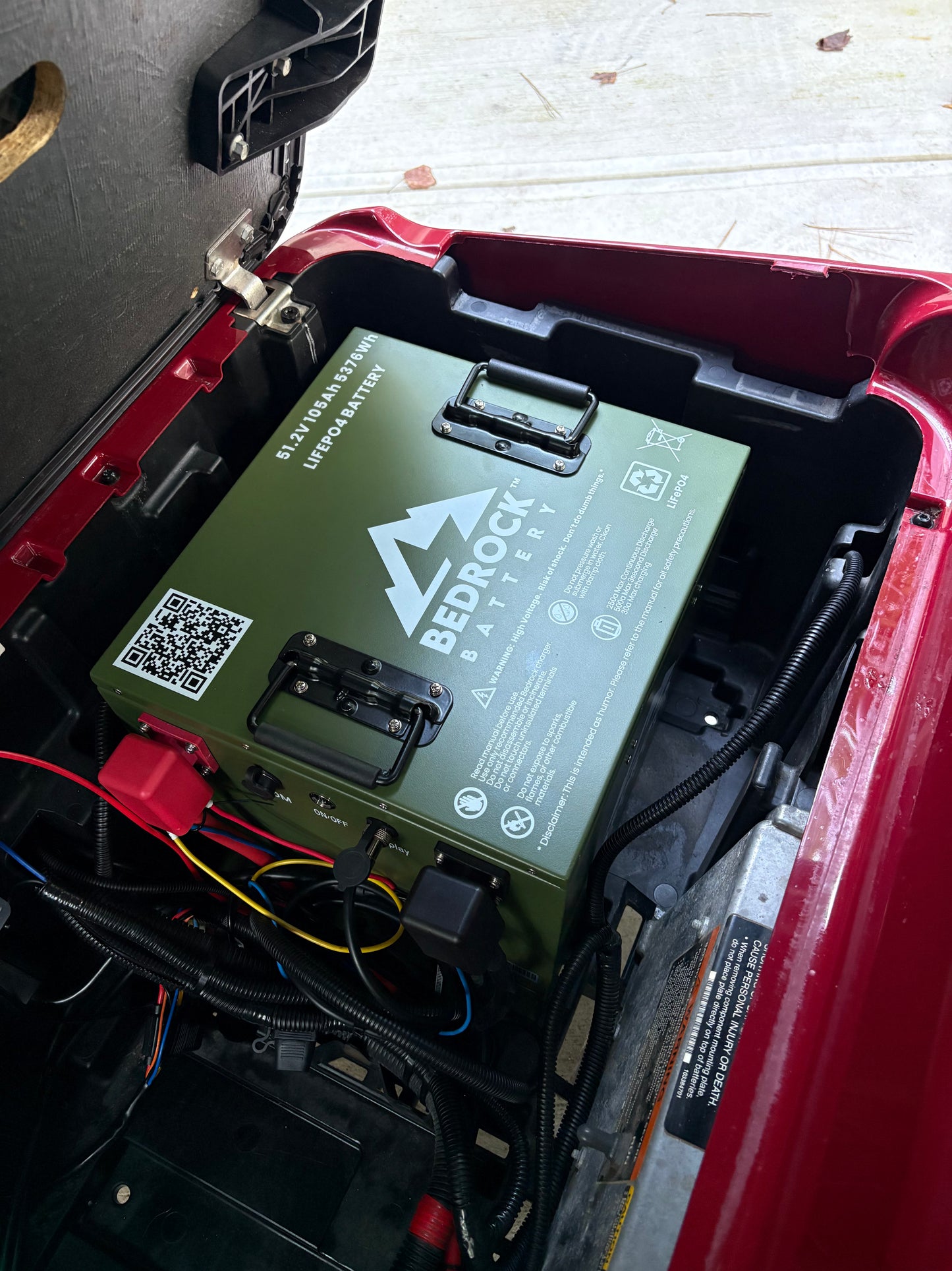 Bedrock Battery Compact 48V 105Ah Lithium Conversion Kit