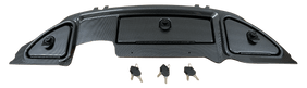 SGC Club Car Precedent Replacement Carbon Fiber Dashboard w/ Locking Glove Boxes (2008-up)
