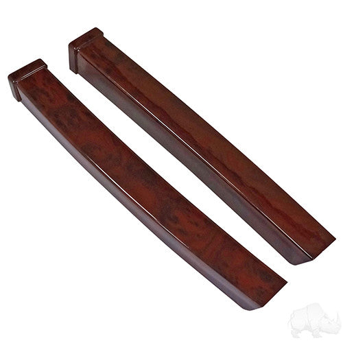 Dash Trim, SET OF 2, Dark Woodgrain, E-Z-Go TXT 94-13