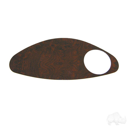 Deluxe Dash RXV Fleet Dash Cover Plate Woodgrain