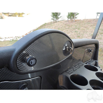 Deluxe Dash RXV Fleet Dash Cover Plate Carbon Fiber