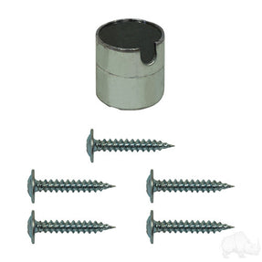 Dash, Deluxe with Radio/Speaker Cutout, Carbon Fiber, Club Car DS