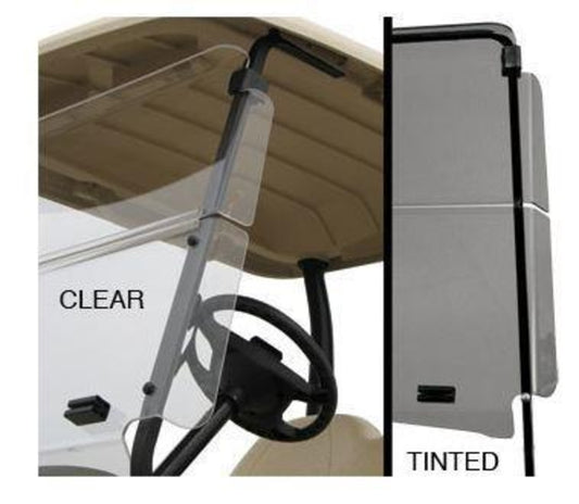 Yamaha Drive2 Winged Folding Tinted Windshield (2017+)