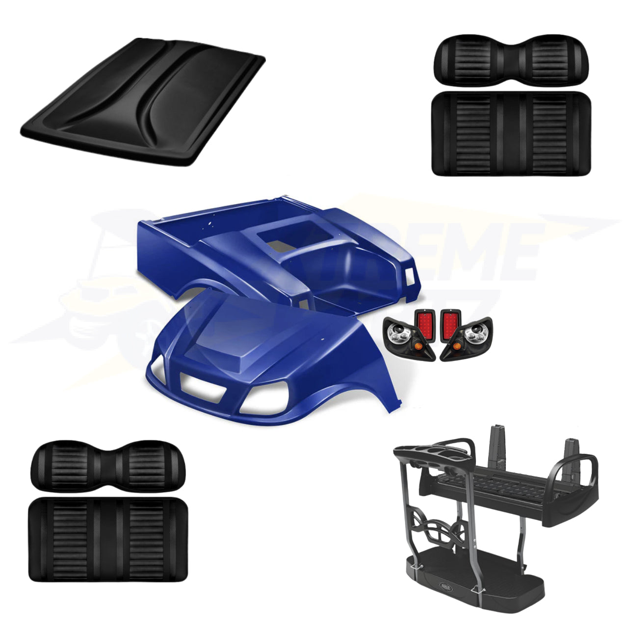 Club Car DS Spartan 5pc Upgrade Kit - Blue