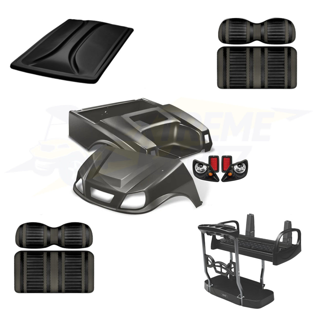 Club Car DS Spartan 5pc Upgrade Kit - Graphite