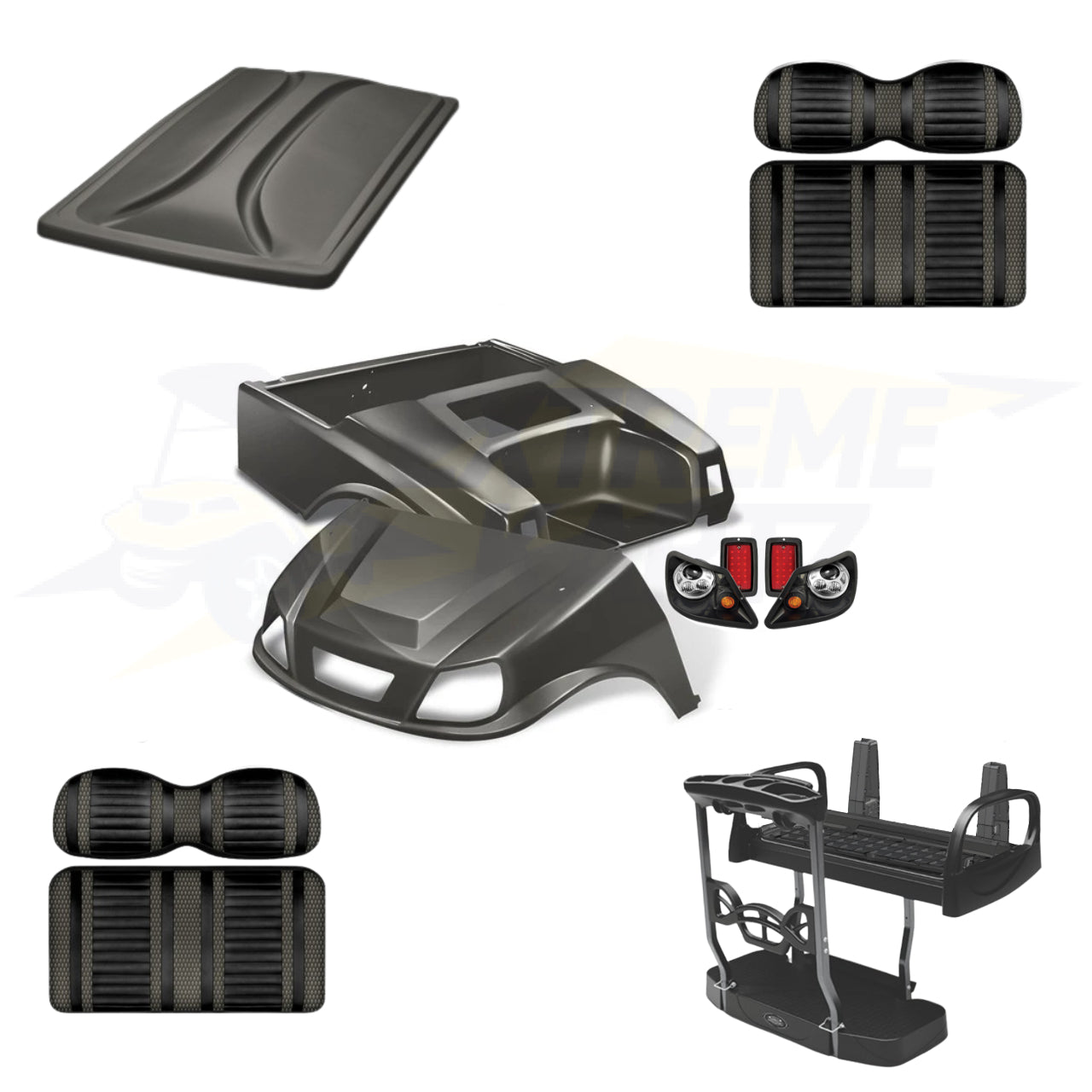 Club Car DS Spartan 5pc Upgrade Kit - Graphite