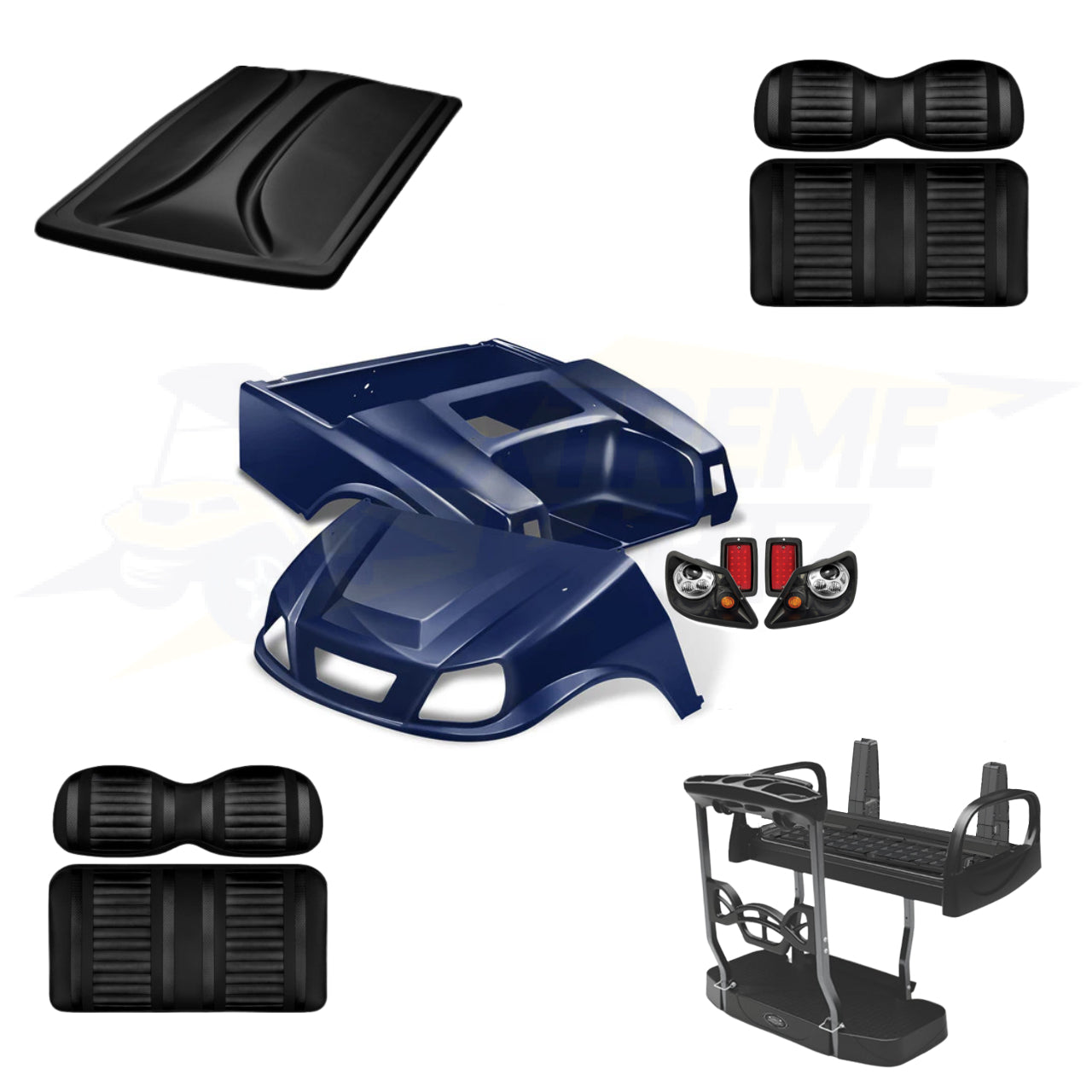 Club Car DS Spartan 5pc Upgrade Kit - Navy