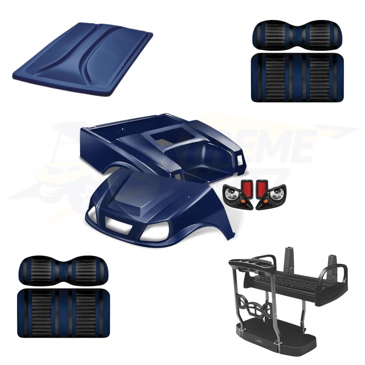 Club Car DS Spartan 5pc Upgrade Kit - Navy