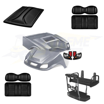 Club Car DS Spartan 5pc Upgrade Kit - Silver