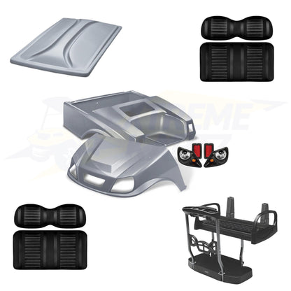 Club Car DS Spartan 5pc Upgrade Kit - Silver