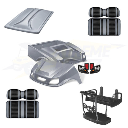 Club Car DS Spartan 5pc Upgrade Kit - Silver