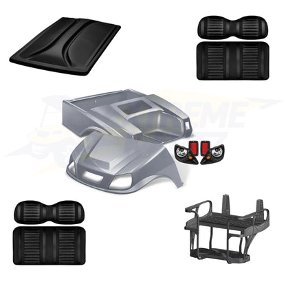 Club Car DS Spartan 5pc Upgrade Kit - Silver