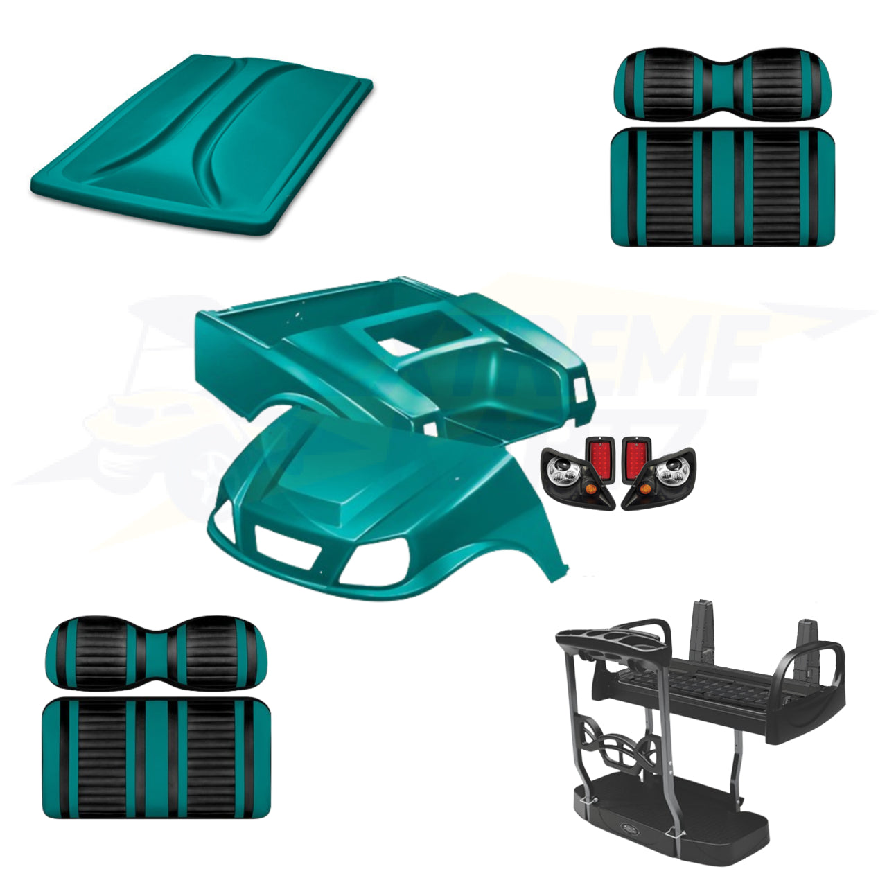 Club Car DS Spartan 5pc Upgrade Kit - Teal
