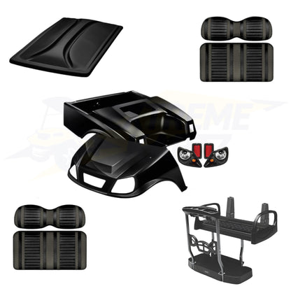 Club Car DS Spartan 5pc Upgrade Kit - Black
