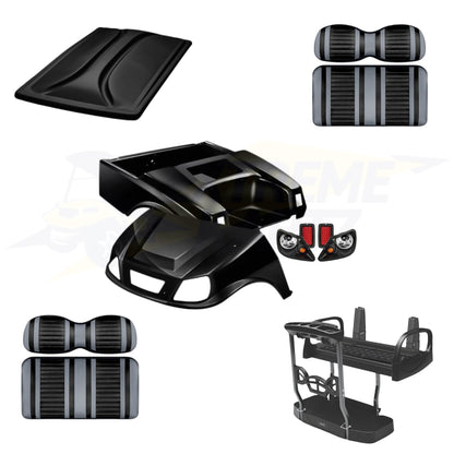 Club Car DS Spartan 5pc Upgrade Kit - Black