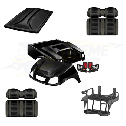 Club Car DS Spartan 5pc Upgrade Kit - Black
