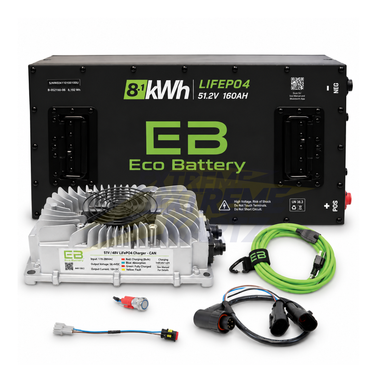 Eco Battery 48v 150ah Lithium Bundle